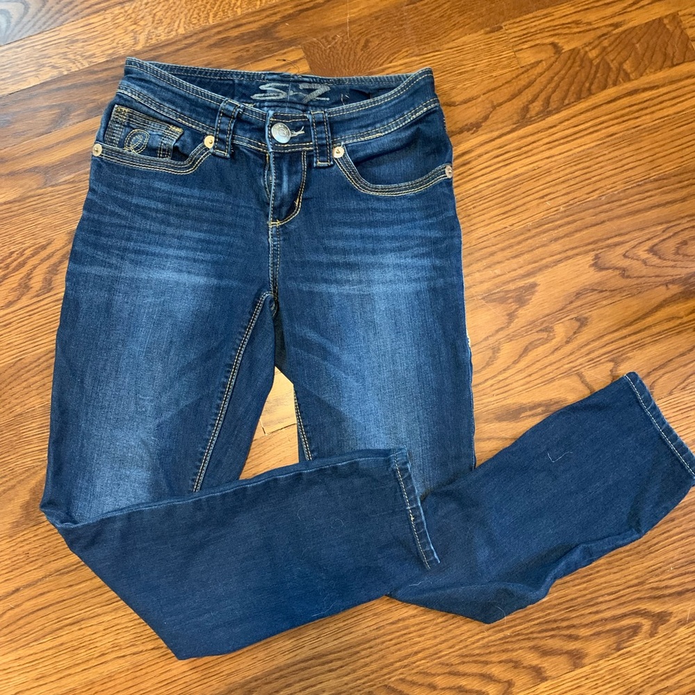 7 FOR ALL MANKIND Skinny Jeans Womens Size 6 GUC